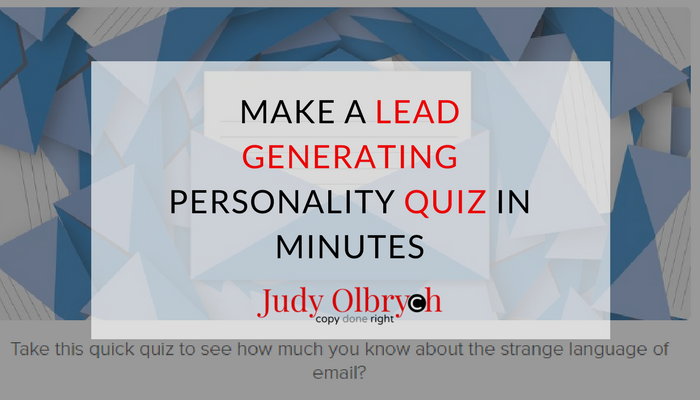 How to Make a Lead Generating Personality Quiz in Minutes – Free Tutorial